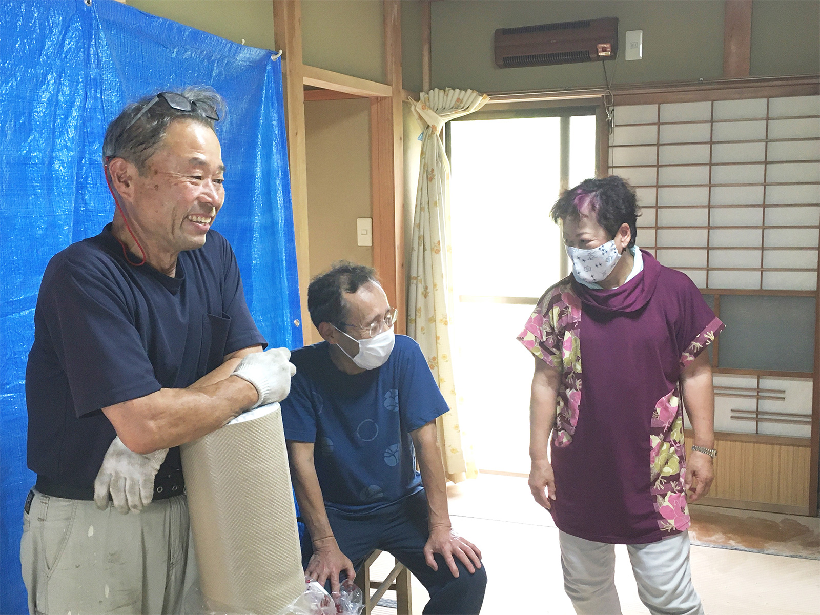 K様と打合せを重ねながら家づくりを進める様子