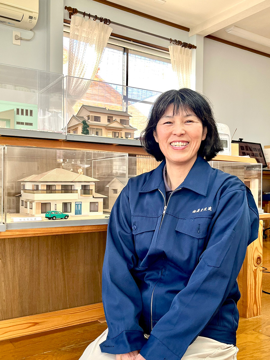 美里住建 プランナー五條礼子の写真